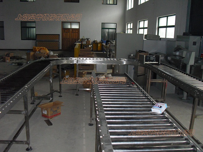 轉(zhuǎn)彎滾筒輸送機